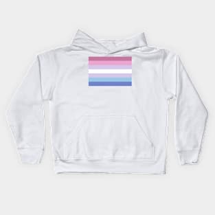 Bigender Pride Flag Kids Hoodie